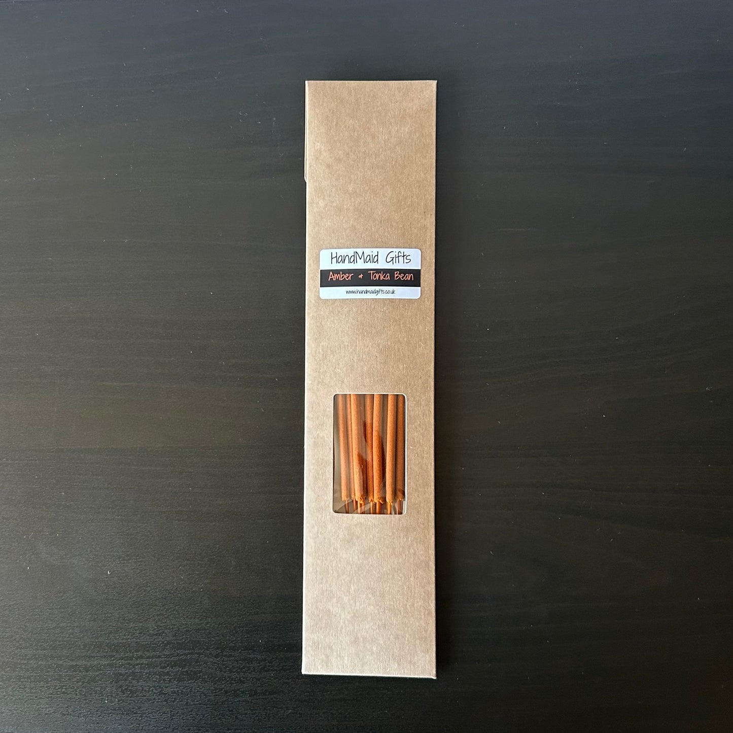 Amber & Tonka Bean Incense Sticks