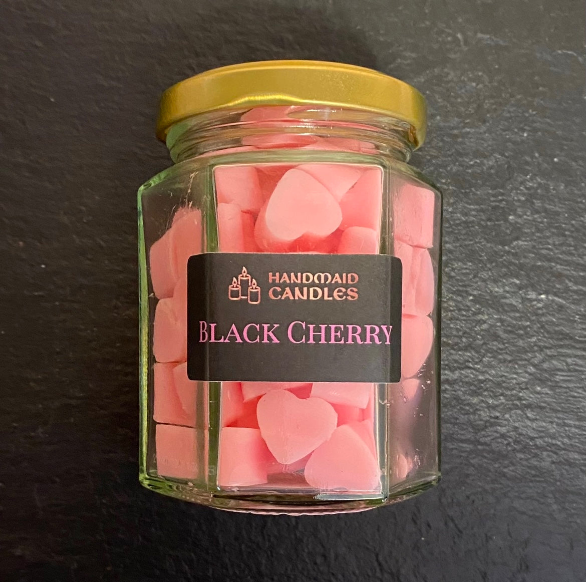 Black Cherry Scented Wax Melts Jar