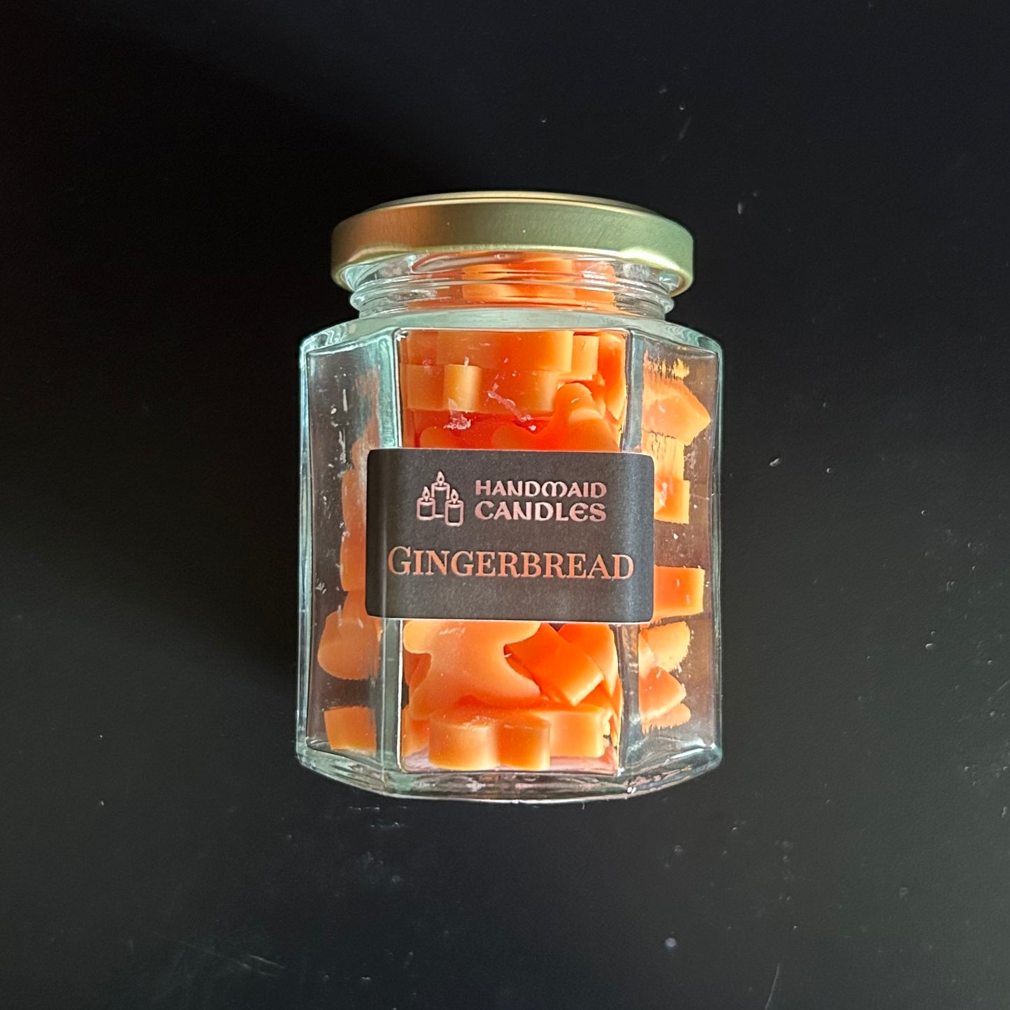 Gingerbread Man Wax Melts Jar