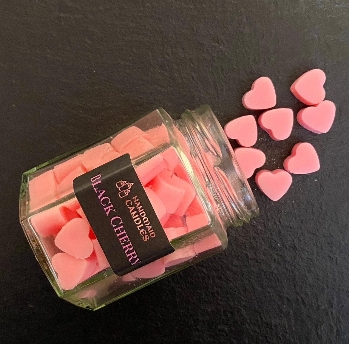 Black Cherry Scented Wax Melts Jar