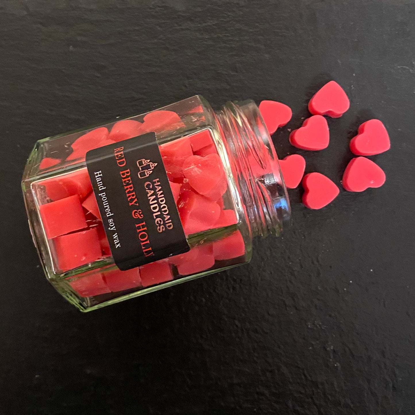 Red Berry & Holly Wax Melts Jar