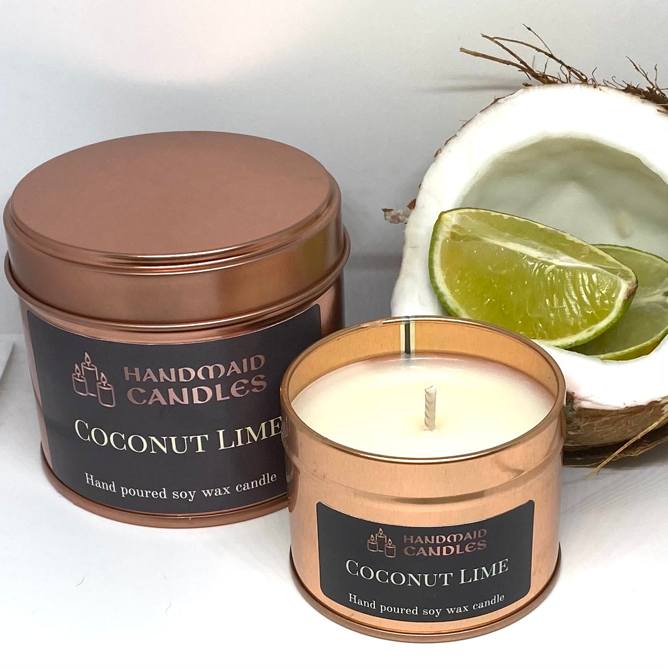 Coconut Lime Scented Candle