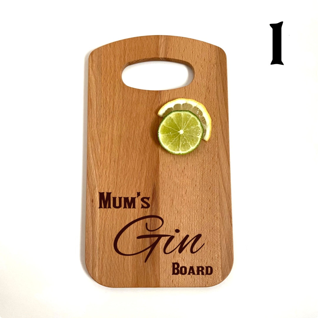 Personalised Gin Board