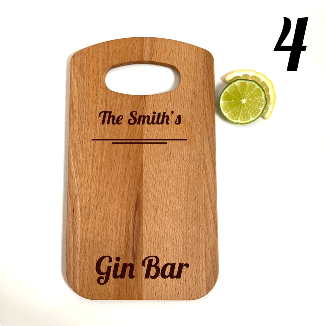 Personalised Gin Board