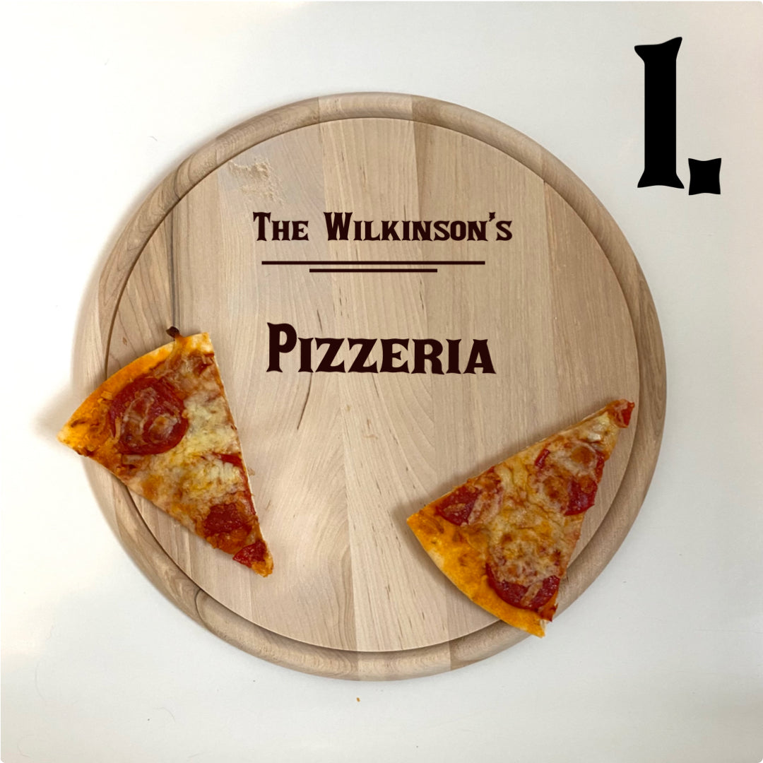 Personalised Pizza Board