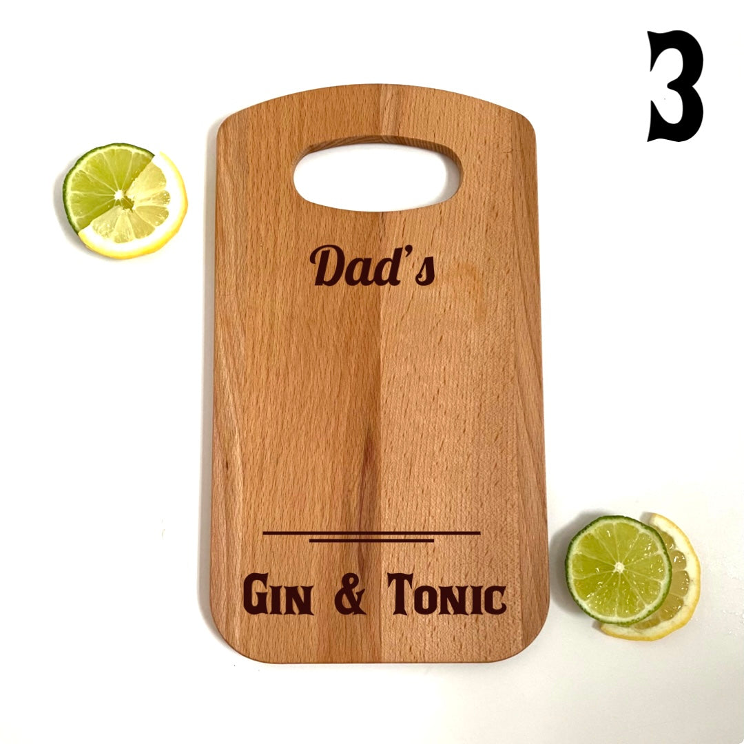 Personalised Gin Board