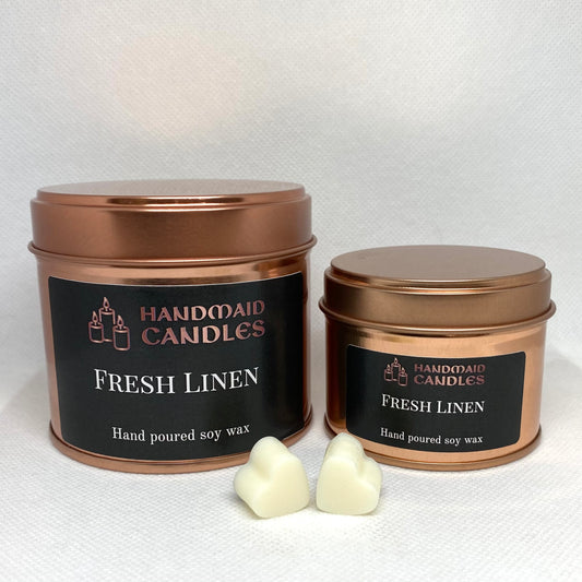 Fresh Linen Scented Candle