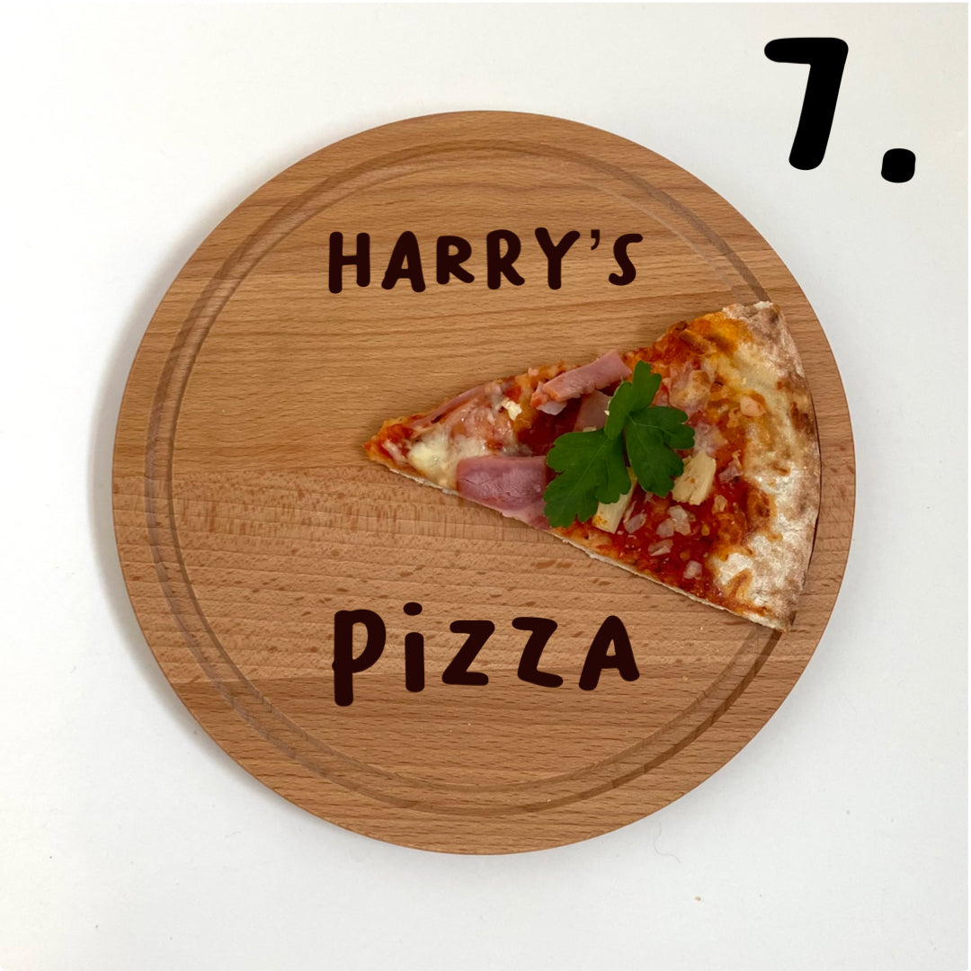 Personalised Pizza Board