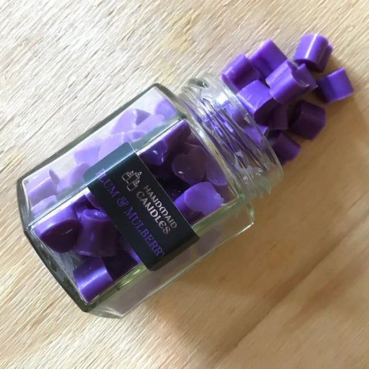 Plum & Mulberry Scented Wax Melts Jar